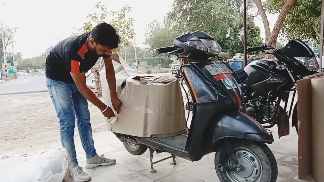 SCOOTY PACKING //(BEAUTIFUL PACKING) //NAGPAL TRANSPORT COMPANY //SOG