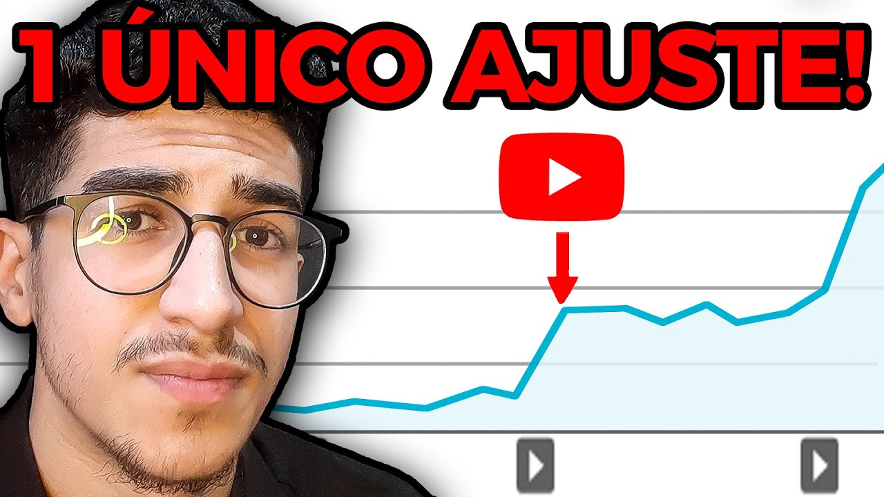 Você Está a UMA MUDANÇA de Fazer seu Canal no YouTube EXPLODIR