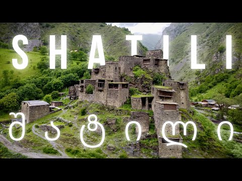 Shatili: Fortress Village of the Caucasus (4K, Travel Guide, Khevsureti, Georgia)