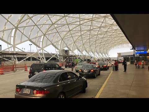 Atlanta Airport Canopy Covering Terminal Street All But Finished