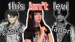 the mischaracterization of levi ackerman 
