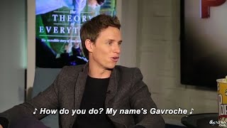 Eddie Redmayne singing Gavroche's song | Les Misérables