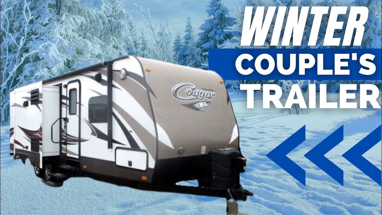 No Bull Rv Winter Couple’s Trailer (2015 Cougar 26 RBI) | No Bull RV Sales - YouTube