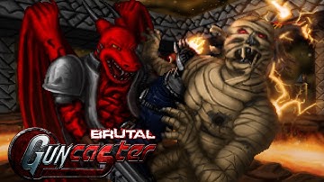 Brutal Doom Guncaster with Doom 2 Reloaded #2