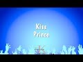 Kiss  prince karaoke version