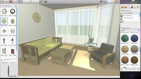 Live Interior 3D - Working with Materials