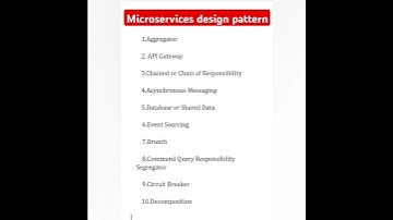 microservices design patterns#shorts #viralvideo #youtubeshorts