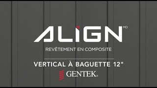 ALIGN Vertical A Baguettte 12"