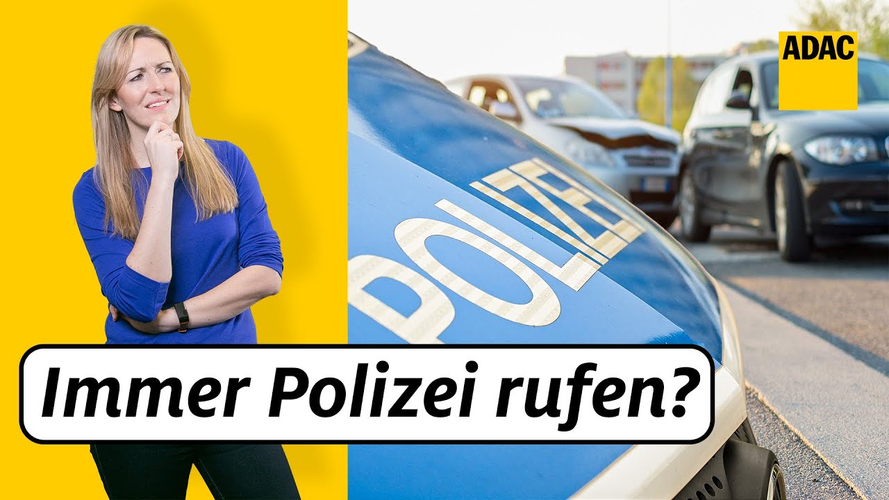 Was Passiert Wenn Man Der Polizei Nicht Aufmacht Muss ich bei jedem Unfall die Polizei rufen? Achte darauf, wenn sie