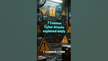 7 Cyber Attacks You NEED to Know ⚠️
