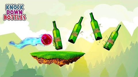 Knock down Bottle desert worlds level 23