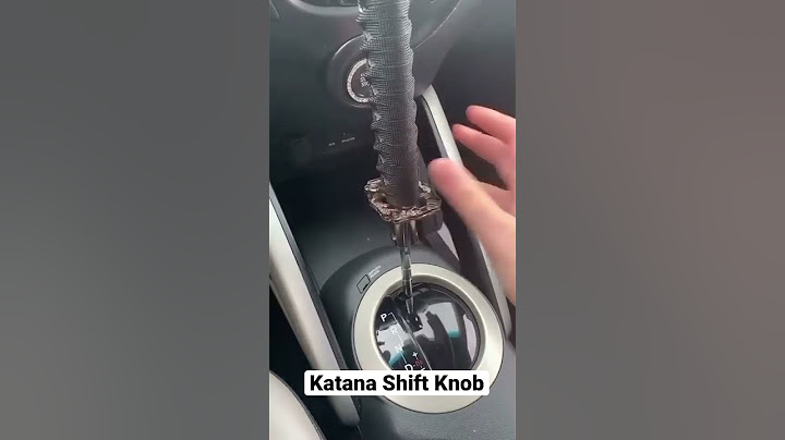 Samurai Katana Sword Shift Knob