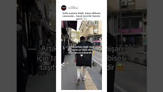 Artık Çanta Değil, Nişan Elbisesi Taşıyorum