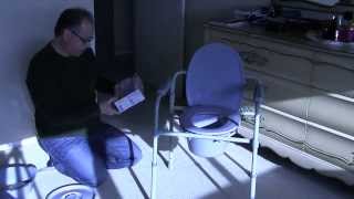 Steve assembles Medpro Folding Commode 770-309