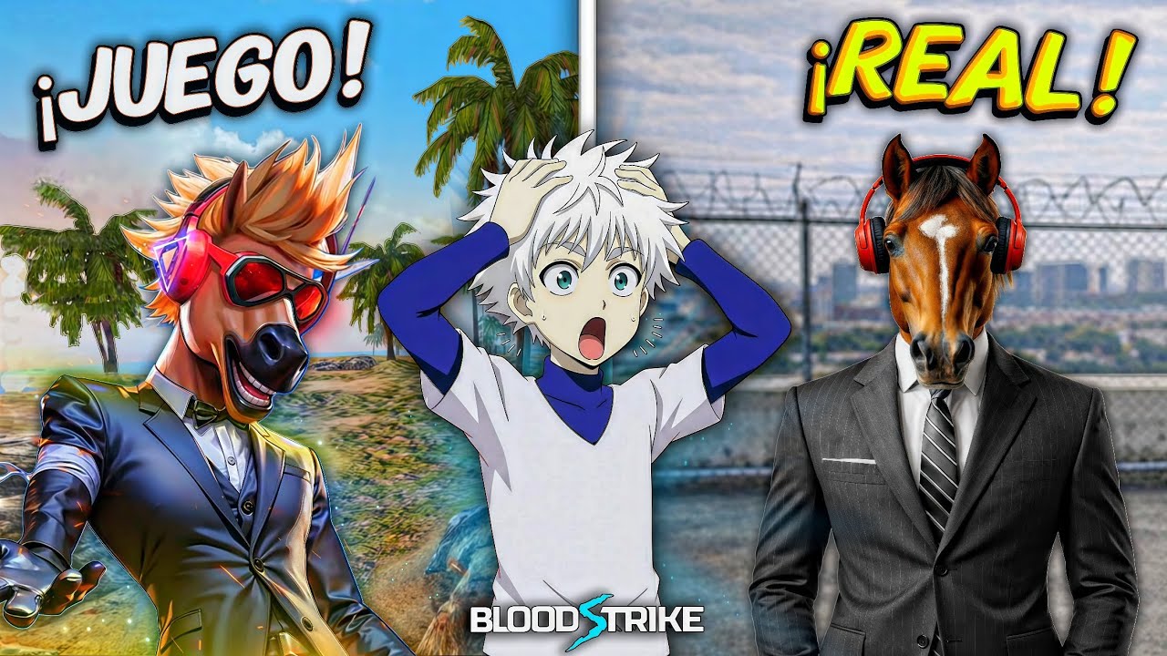 ENCONTRÉ a los Personajes de BLOODSTRIKE en la VIDA REAL 😱 (Son idénticos)