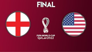 FIFA 23 | World Cup 2022 England vs USA Match - Qatar 2022