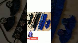 diy handmade fabric necklace #shorts #viral #tranding #fabric #last craft