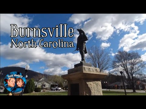 Burnsville, North Carolina | Tour of Historic Downtown | 2022