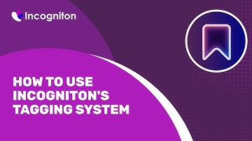 How to use the tagging functionality of Incogniton