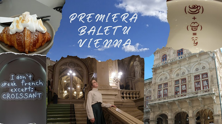 Pojechałam na premierę baletu w Wiedniu 🩰🇦🇹