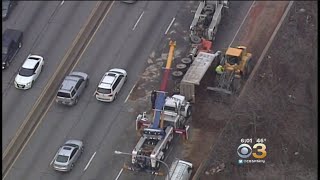 Traffic Mess On Schuylkill Expressway