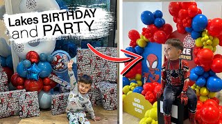 CELEBRATING LAKE&#39;S 3RD BIRTHDAY!! OPENING HIS PRESENTS + BIRTHDAY PARTY WITH OUR FAMILIES