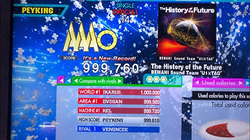 (DDR A20+) The History of the Future (DSP-14) re-PFC 999,760 (+15)!!!