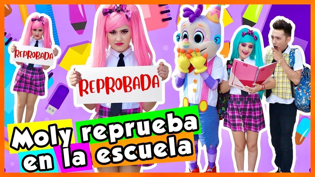 MOLY REPROBADA EN LA ESCUELA / SHOW PIEDRA PAPEL O TIJERA / REPROBÓ EL EXAMEN