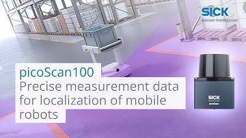 picoScan100:  Dati di misura LiDAR 2D precisi per la localizzazione di robot mobili