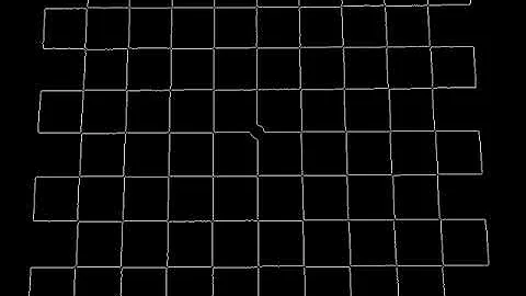 Video 2 - Sobel Edge Detection of Checkerboard Grid