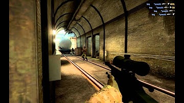CS:GO AWP Ace on De_train