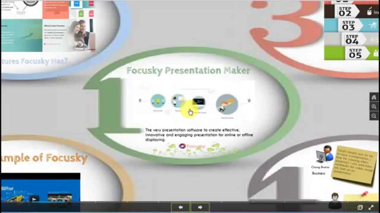 focusky video presentation example