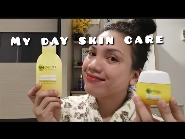 GARNIER LIGHT COMPLETE WHITE SPEED SERUM CREAM SPF19/GARNIER MILKY LIGHTENING DEW TONER/MALAYSIA class=