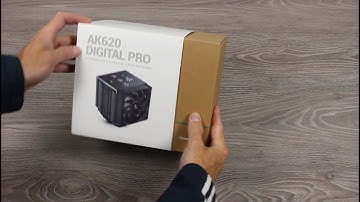 DeepCool AK620 DIGITAL PRO CPU Coller Unboxing and Installation