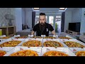 One Man Vs. EVERY Papa John's Pizza | BeardMeatsFood