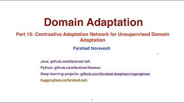 Part 15: contrastive adaptation network for unsupervised domain adaptation