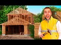 WE BUILT OUR FIRST HOUSE!