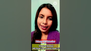 West Bengal Primary TET Interview||Demo Class preparation|| #tetrecruitment ||Primary TET RESULT