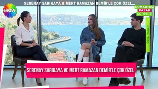 Ömür Sabuncuoğlu'nun Serenay Sarıkaya ve Mert Ramazan Demir'le çok özel sohbeti!