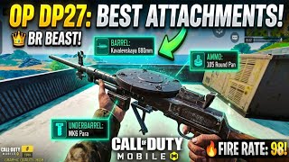 DP27 is BROKEN in Season 4 😳 No Recoil + High Damage | COD Mobile