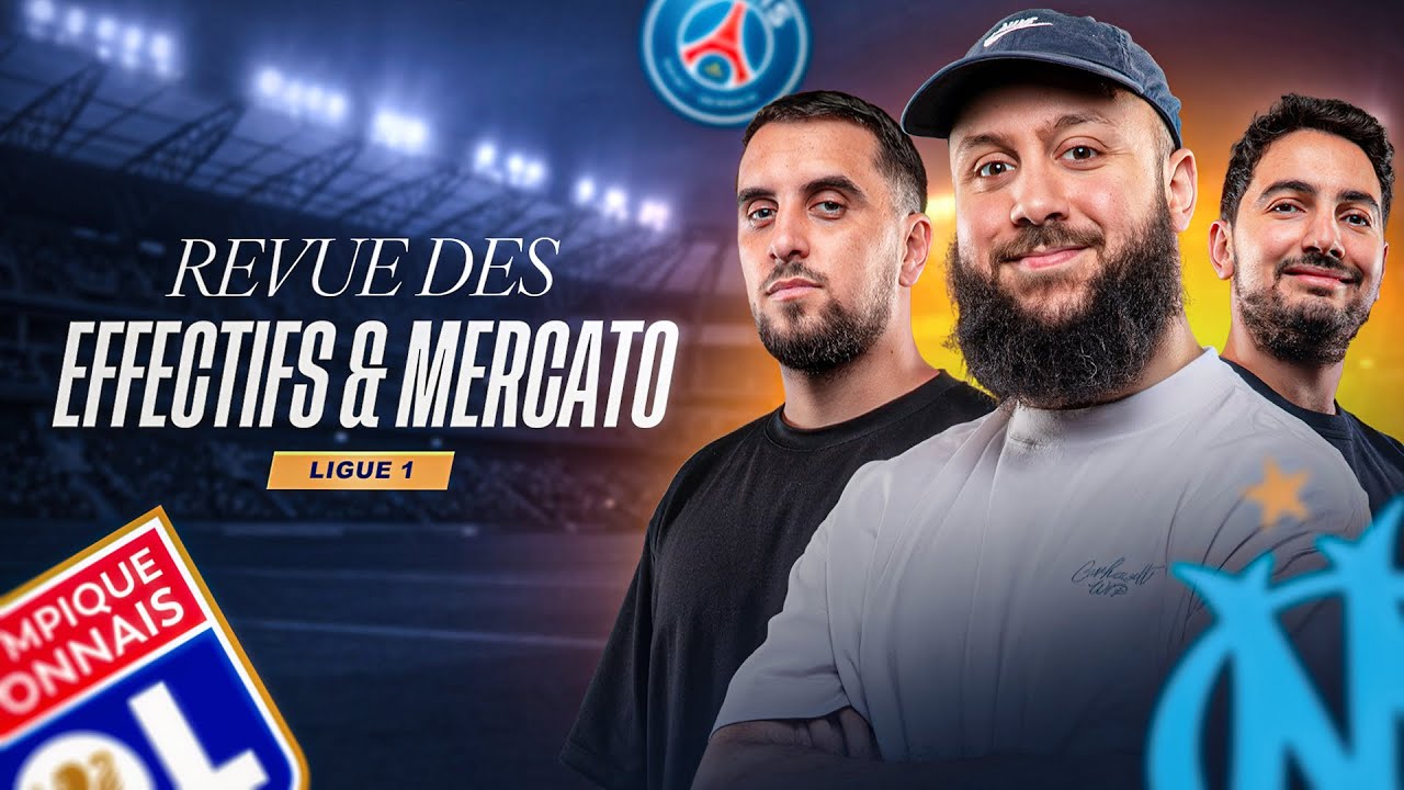 Zack - Revue des Mercatos & Effectifs de Ligue 1 avec @350youss & @scipionista
