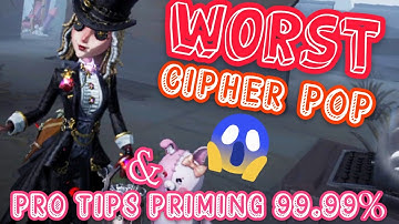 Worst Cipher Pop 🙄 + Pro Tips to Prime 99.99%