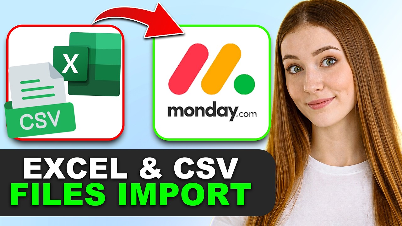 How to Import Excel & CSV Files into Monday.com in 2026 - YouTube