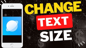 How to Change Text Size in MI Browser on Phone