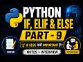 Python If Else Tutorial in Hindi | Real Login System Example | Part 9