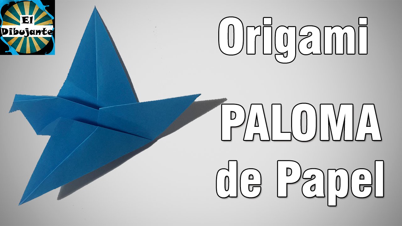 Como Hacer Una Paloma De Papel Facil Para Niños Paso A Paso Idea de Hacer