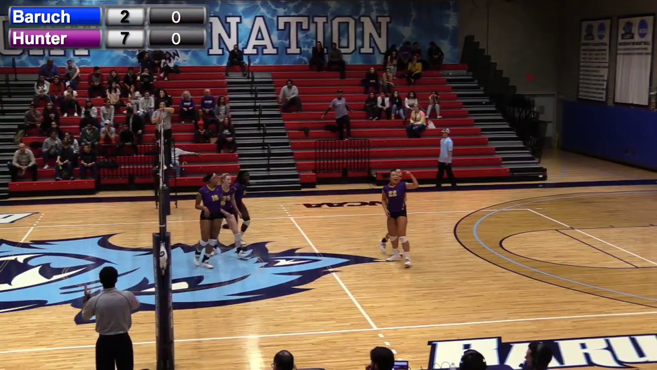2019 Women's Volleyball vs Hunter YouTube