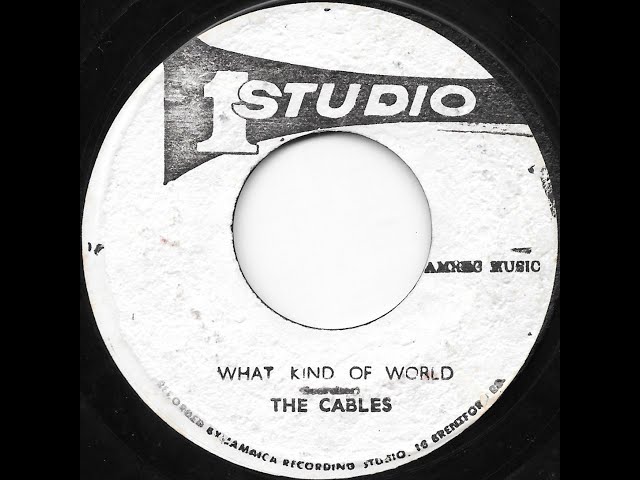 洋楽 Cables- What Kind Of World Studio One Cables (ケーブルズ) - What kind of world (Used LP) - デシネ