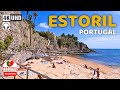  4k walk estoril cascais portugal walking tour august 2023