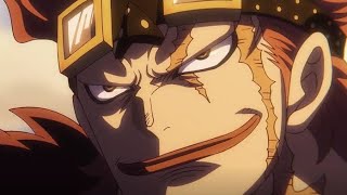One Piece - Eustass kid using damned punk (English dub)